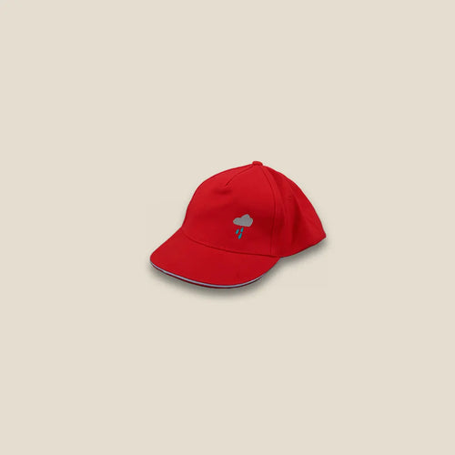 Cloud Cap Red Color - Area Beige