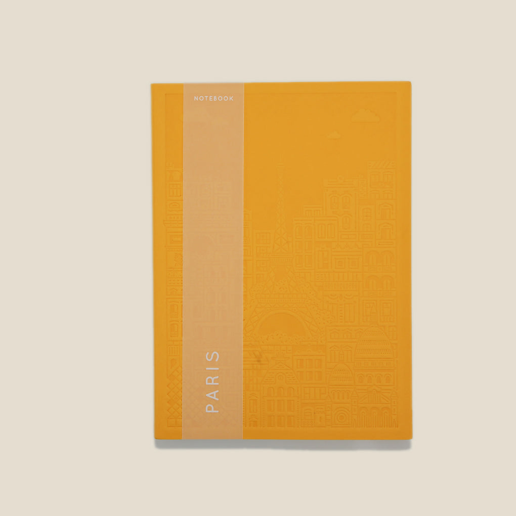The Paris Notebook - Yellow - Area Beige