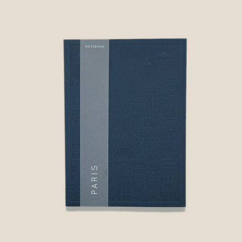 The Paris Notebook - Blue - Area Beige