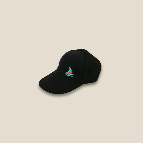 Boat Cap Black Color - Area Beige