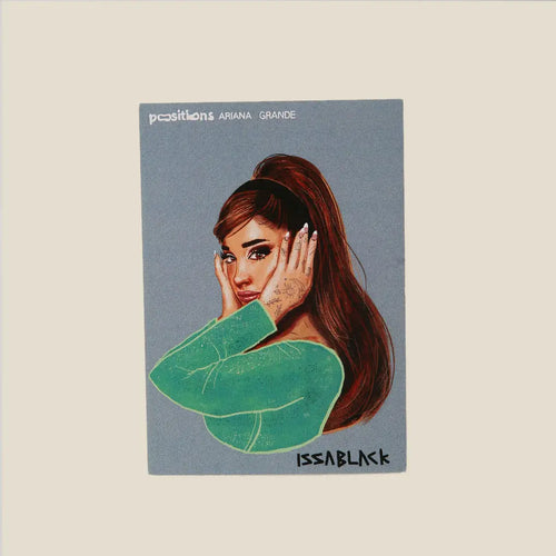 Post Cards Ariana Grande A6 Size - Area Beige