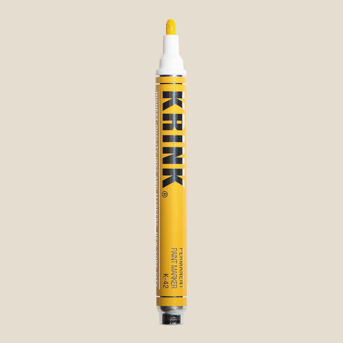 K-42 Paint Marker Pen Yellow - Area Beige
