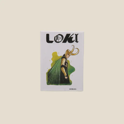 Fridge Magnet Loki Rectangle 5Cm X 5 Cm - Area Beige