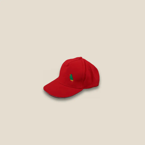 Parrot Cap Red Color - Area Beige