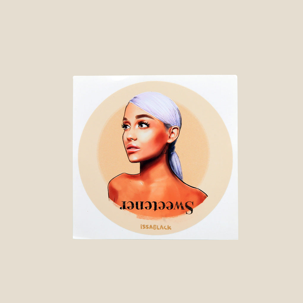 Sticker Ariana Grande - Area Beige
