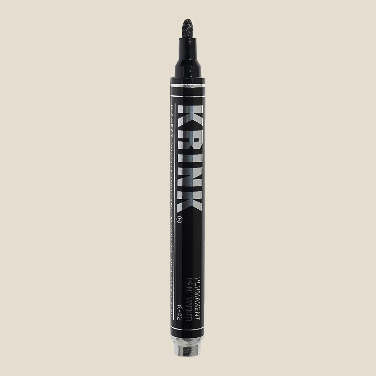 K - 42 Paint Marker Pen Black - Area Beige