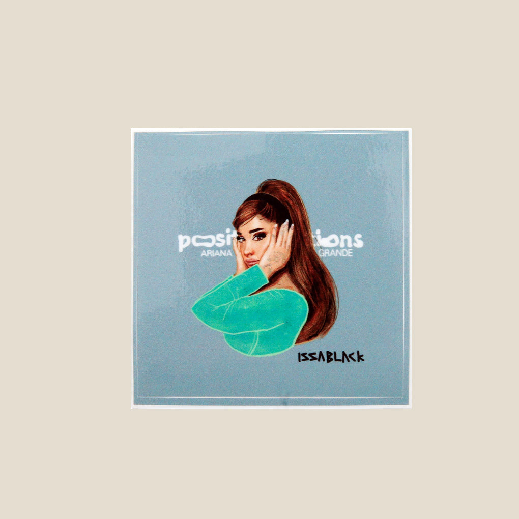 Poster Sticker Ariana Grande - Area Beige
