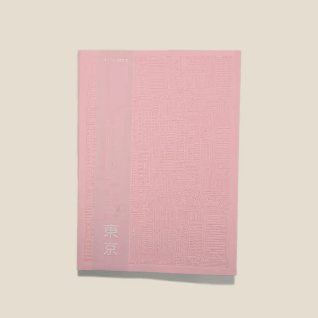 The Tokyo Notebook - Pink - Area Beige