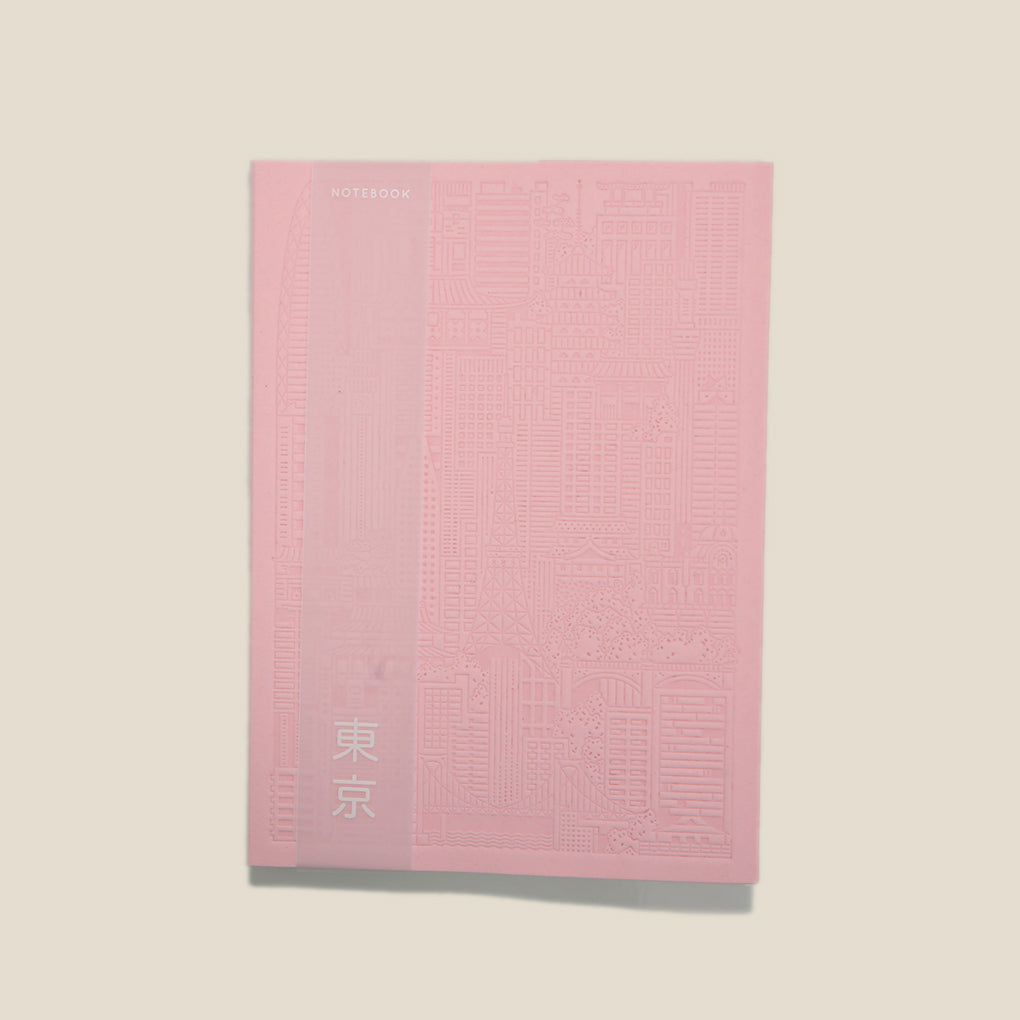 The Tokyo Notebook - Pink - Area Beige