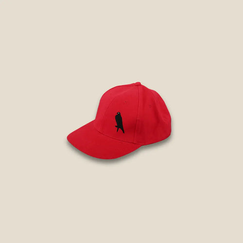 Falcon Black Cap Red Color - Area Beige